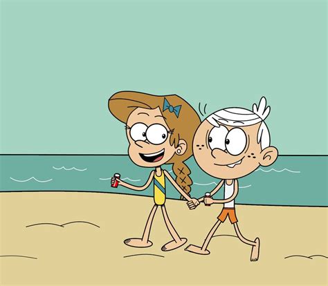 At The Beach By Fivefreddy05 On Deviantart Tv Animation Loud House