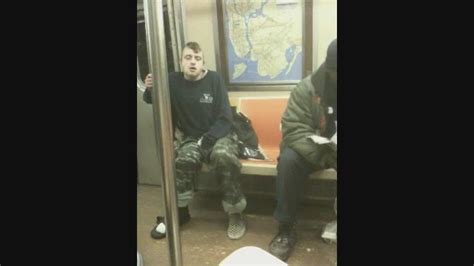 Here S A Video Of Another Creepy Subway Perv Jacking Off At A Lady On The B Train