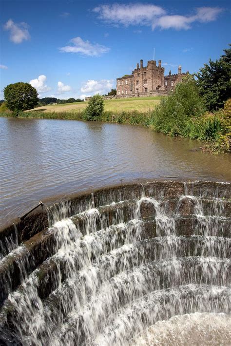 Castles Waterfall Wedding Ripley Castle Ripley Castle Castle