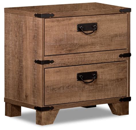 Driftwood Nightstand The Brick