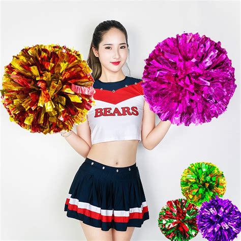 1pcs Cheerleading Pompon Cheerleader Pom Poms In Pom Poms From Sports