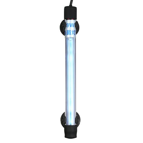 9w Uv Light Sterilization Lamp Submersible Ultraviolet Sterilizer Water