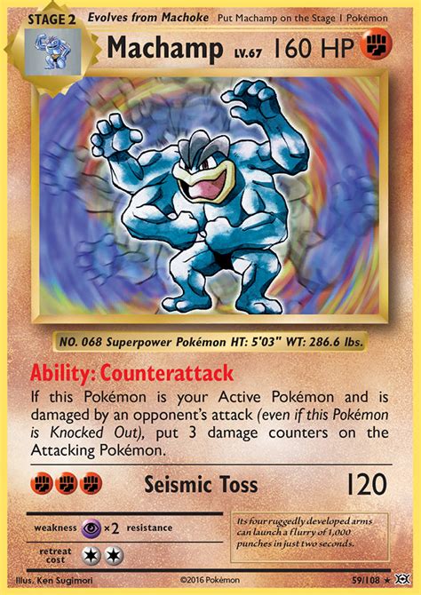 Maybe you would like to learn more about one of these? Machamp 59/108 XY Evolutions Holo Rare Pokemon Card NEAR MINT TCG