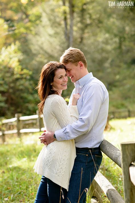 Tayloe And Isabel Fall Engagement Shoot In Cashiers Nc Tim Harman