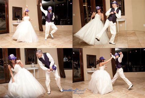 Bride And Groom Break Out In Hip Hop Dance During First Dance Somethingbluephotography Net