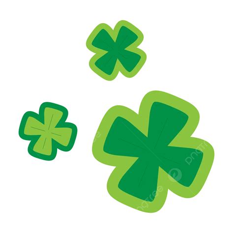 Four Leaf Clover Vector Leaf Green Clover Png And Vector With