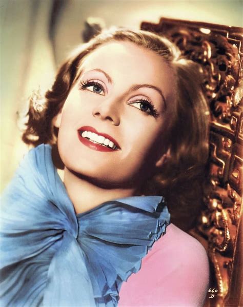 In Color Greta Garbo Stunning And Beautiful Greta Garbo Vintage