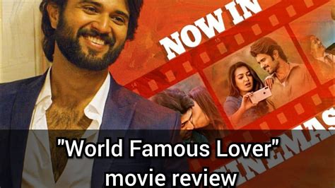 World Famous Lover Movie Review Trending Today Youtube