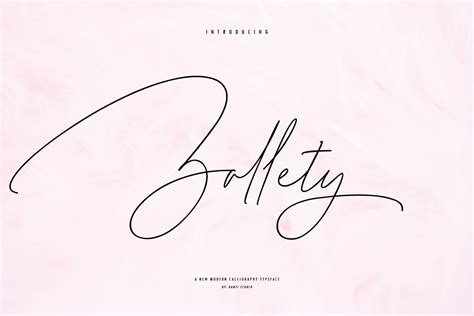 Zallety Signature Font by Danti · Creative Fabrica