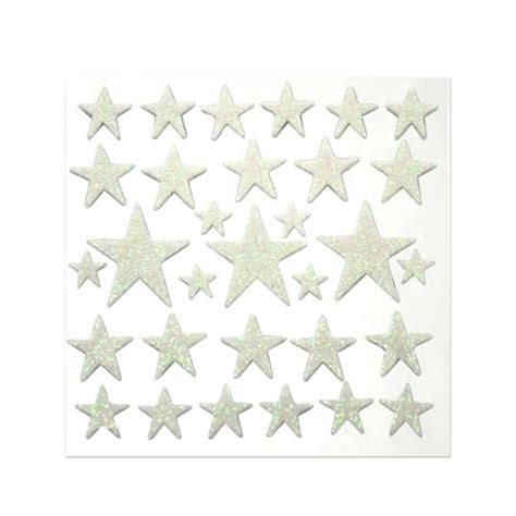 24 Packs 31 Ct White Star Foam Glitter Stickers By Creatology™ Michaels