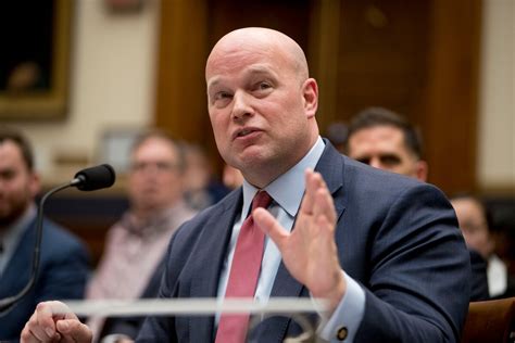 Matthew Whitaker To Return To Hill This Week After Democrats Accused Him Of Misleading Them