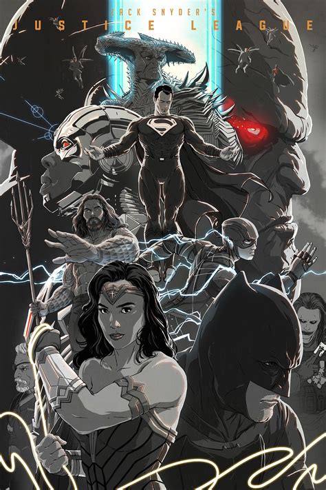 Zack Snyder's Justice League - PosterSpy in 2021 | Justice league art ...