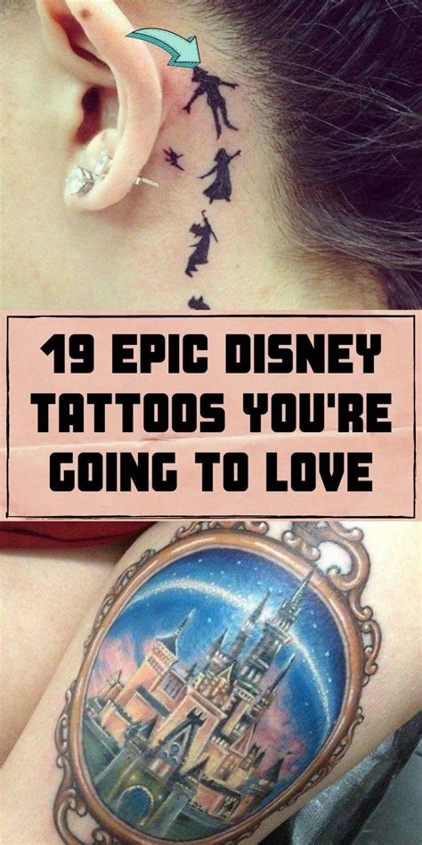 Disney Tattoos For Men Tattoos For Guys Cool Tattoos Childhoods End