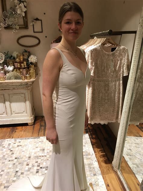 Sanity Check — Is My Wedding Dress Too Sexy Pic Included