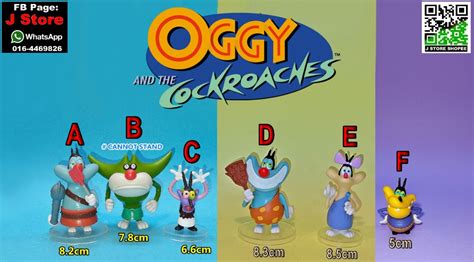 Oggy And The Cockroaches Figure J Store Hobbies And Toys Toys