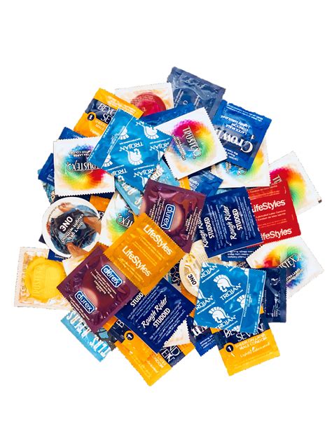 condoms assorted variety pack 12pk