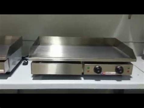 Planchas para cocinar a gas y electricas, fabricamos la plancha con mejor rendimiento del mercado entre y vea venta directa precios de fabrica. Plancha eléctrica profesional para uso en hostelería - YouTube