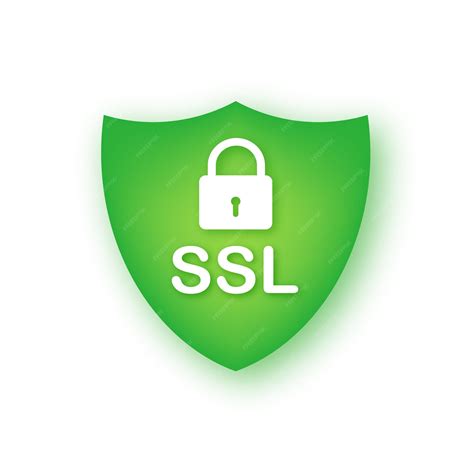 Premium Vector Secure Internet Connection Ssl Icon Ssl Safe Guard