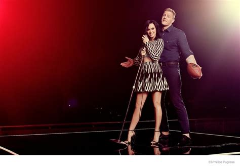 Katy Perry Preps For Super Bowl Performance With Espn The