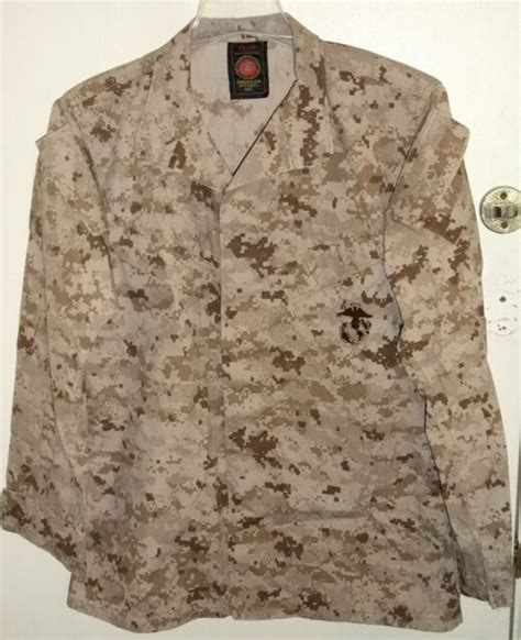 Usmc Us Marine Corps Desert Marpat Digital Camo Mccuu Jacket Small Long