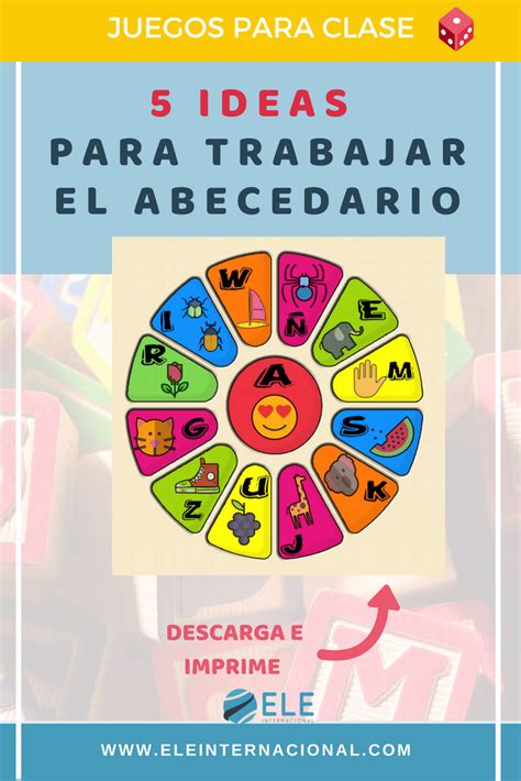 Juegos didácticos para niños y niñas de preescolar. Ideas para aprender el abecedario Juegos clase de ELE # ...