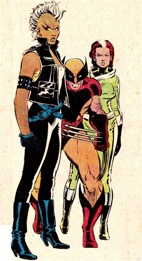 Storm Wolverine And Rogue By John Romita Jr Pencils Dan Green Inks