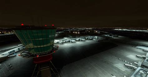 Egll Heathrow Premium Edition Night Lighting Improvement V1 0 Msfs2020 Airports Mod