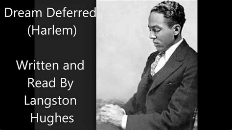 Dream Deferred Harlem Langston Hughes Poem Taught In Sfhss