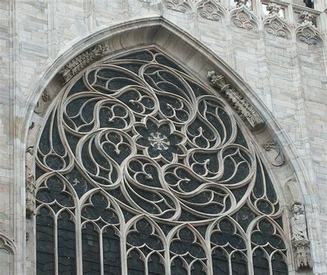 Unusual Circular Gothic Stone Motif Gothic Architecture Gothic