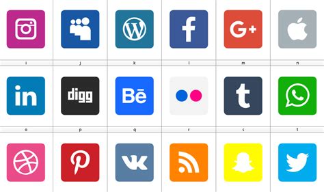 Categories of social media apps. Social Media 2019 Windows font - free for Personal