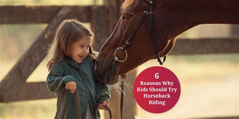 6 Reasons Why Kids Should Try Horseback Riding Kidsguide Kidsguide