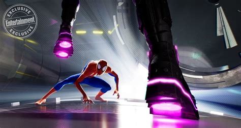 Spider Man Into The Spider Verse New Still Reveals Face Off With Villain