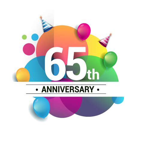 65th Birthday Background Illustrations Royalty Free Vector Graphics