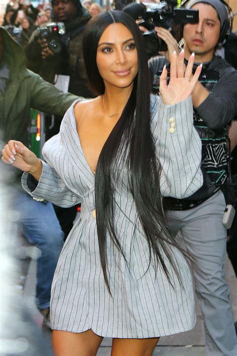 Kim Kardashian Makes A Fashion Week Comeback As A Person Who Wears