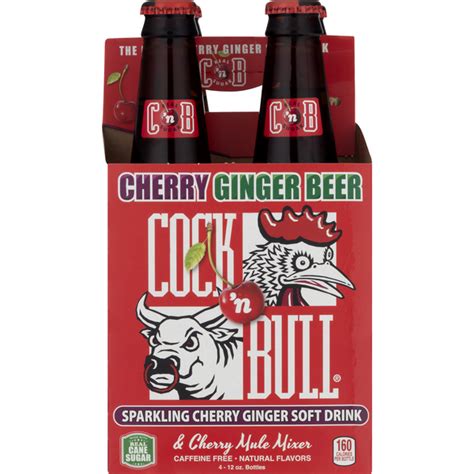 Save On Cock N Bull Sparkling Cherry Ginger Soft Drink 4 Pk Order