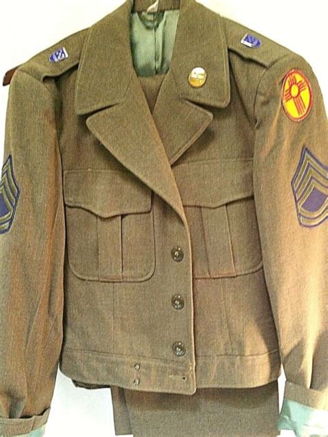 Ww2 Us Army 1944 Wool Field Jacket And Pants 38 L Sfc Mint Ebay