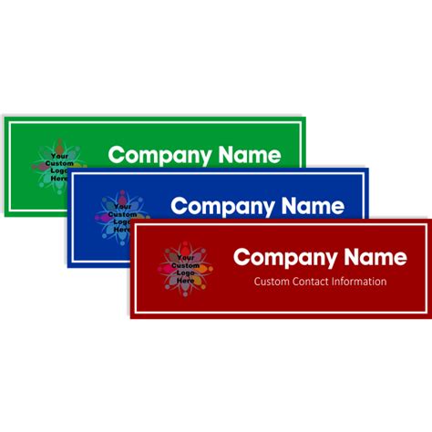 Basic Company Vinyl Banner Custom Signs