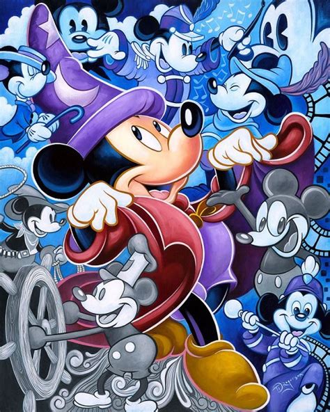 Tim Rogerson Celebrate The Mouse From Disney Fantasia Hand