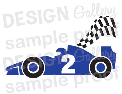 2 Race Car  Png And Svg Dxf Cut File Printable Etsy