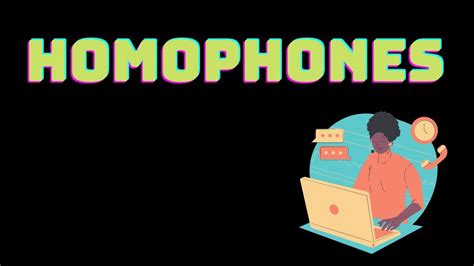 Homophones Learn Homophones Within 5 Minutes Youtube