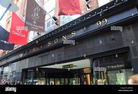 Weir And Sons Historic Silversmiths Shop Grafton Street City Of