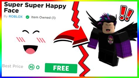 Super super happy face is a limited uniqueface that was published into the avatar shopby roblox on september 4, 2016. BEDAVAYA SUPER SUPER HAPPY FACE NASIL ALDIM?! (Bedava ...