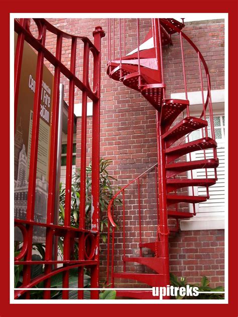 We value the mix between beauty, stability, security and price when we plan our spiral stairs, and for the uk, we have created bespoke solutions in. red spiral stairs by ~upitreks on deviantART http ...