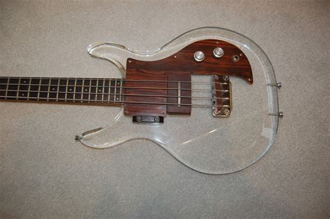 Sold 1969 1970 Clear Dan Armstrong Bass
