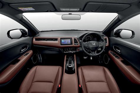 Honda Hr V Rs Now Available With New Dark Brown Leather Interior Option