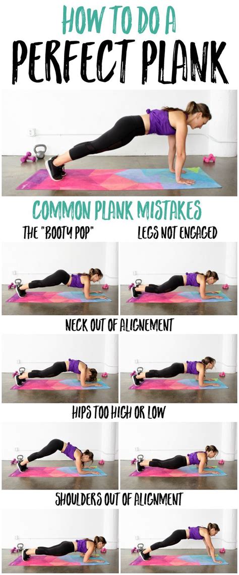 The Plank Exercise • How To Do A Plank And Tips For Perfect Form Plank