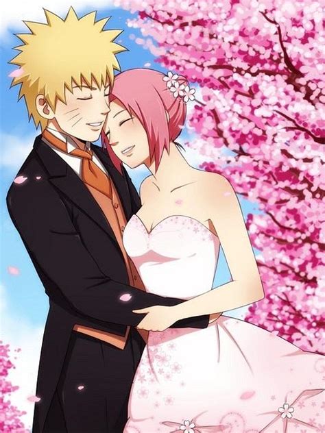 Naruto And Sakura Wedding Naruto Couples Photo 29628913 Fanpop