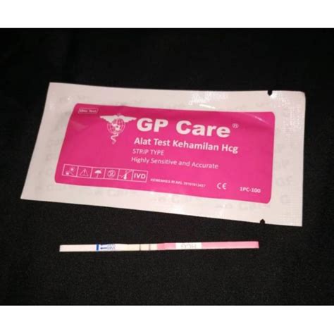 Jual Alat Test Kehamilan Gp Care Strip Testpack Strip Gp Care