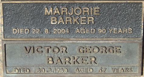 Marjorie Barker 1914 2004 Find A Grave Memorial
