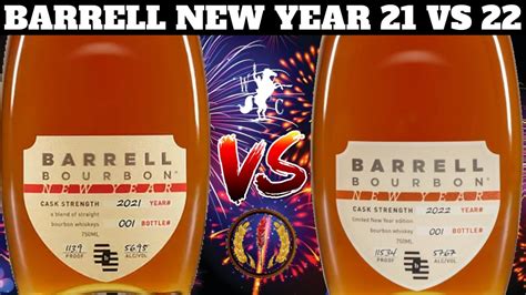 Barrell New Year Bourbon 2021 Vs 2022 Whiskey With Sam From Sanctorum